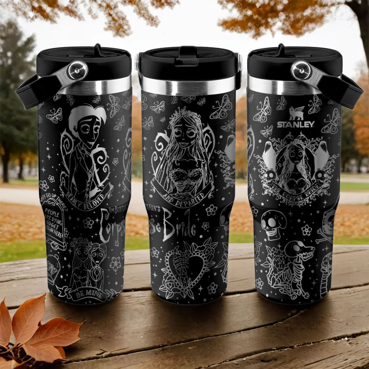 Couple Corpse Bride IceFlow 40oz Tumbler - 409HLTLTB155