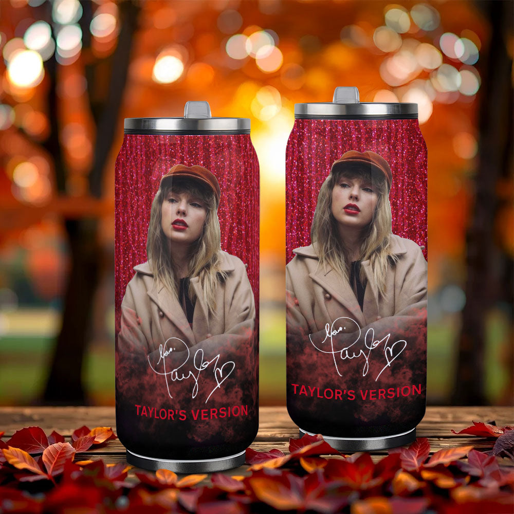 Best Gift For TS Fan Red Album, Custom Can Tumbler 17oz - 412MCTLCT004