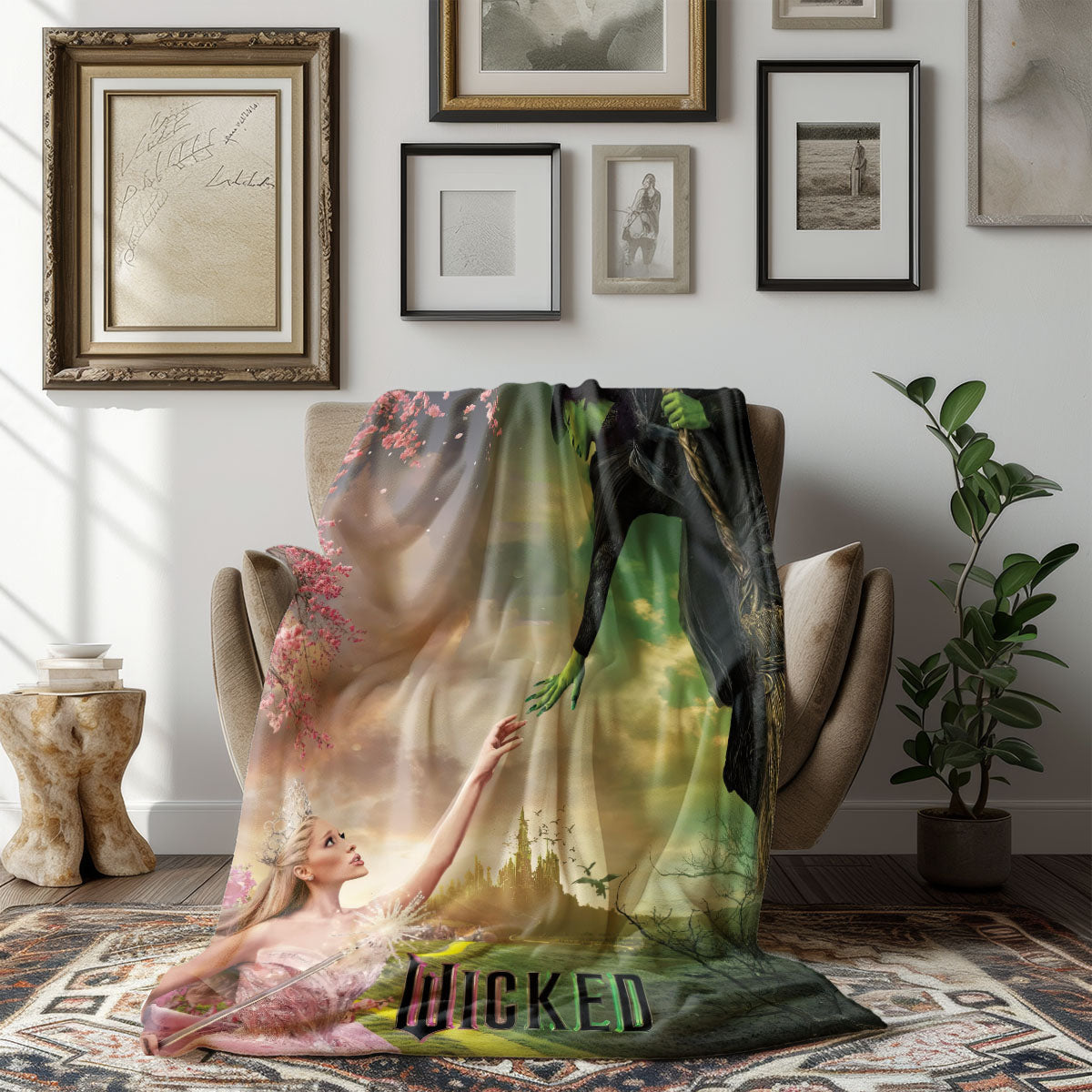 Wicked, Great for Fans of Wicked Blanket - 412HLTLBL024