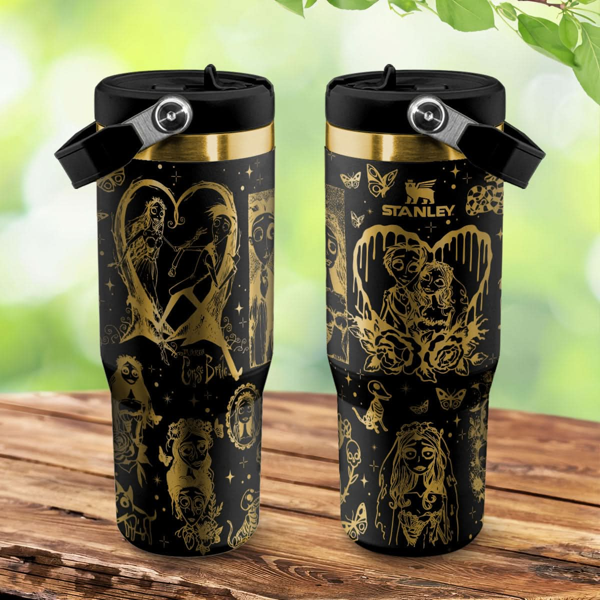 Couple Corpse Bride Halloween IceFlow 40oz Tumbler - 409HLTLTB162