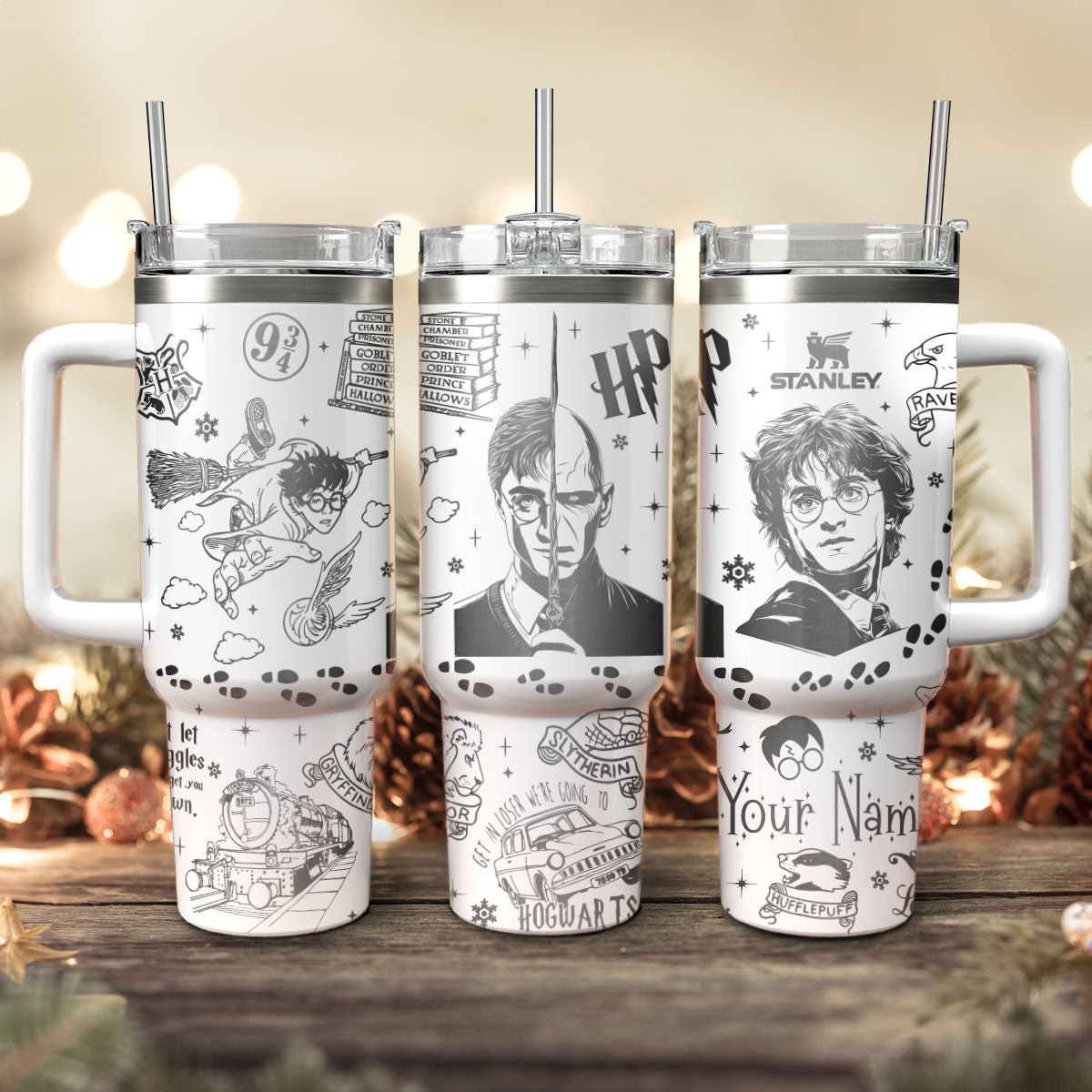 Custom "Harry Potter" Movie 40oz Tumbler - 410QATLTB045