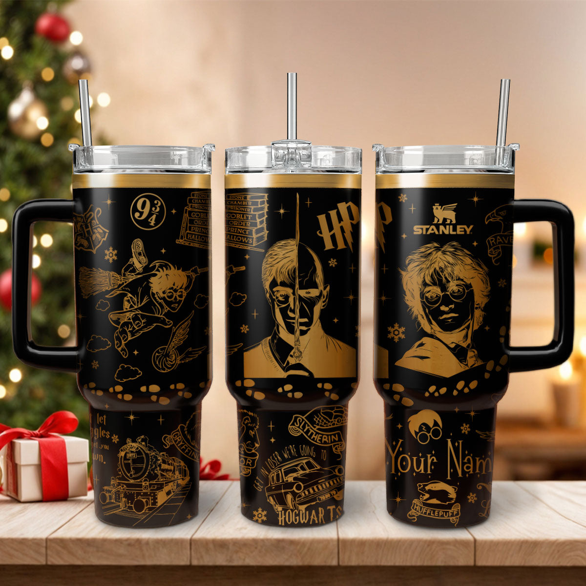 Custom "Harry Potter" Movie 40oz Tumbler - 410QATLTB045