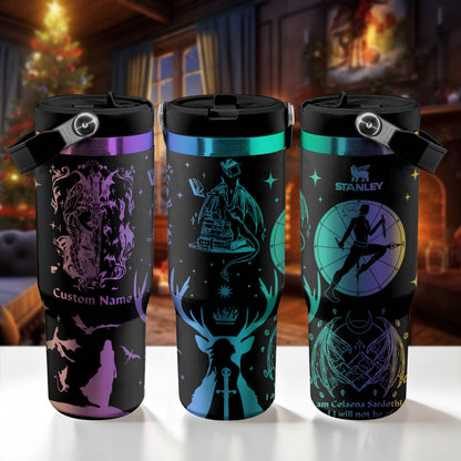 Throne Of Glass Custom IceFlow 40oz Tumbler - 412MCTLTB010