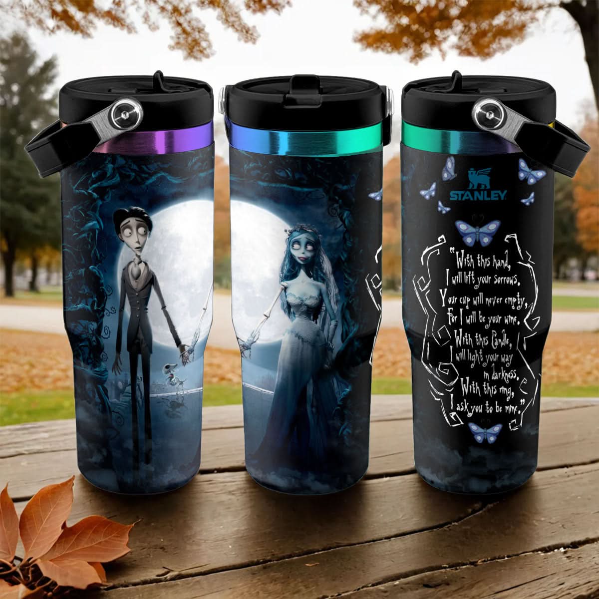 Halloween Corpse Bride IceFlow 40oz Tumbler - 409HLTLTB168