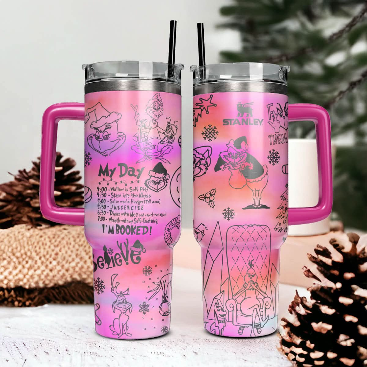 Grinch Movie 40oz Tumbler - 410QATLTB010