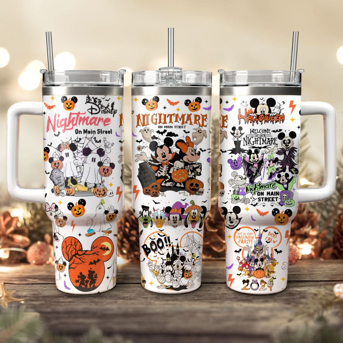 Disney Halloween Nightmare 40 oz Tumbler - 409HLTLTB151