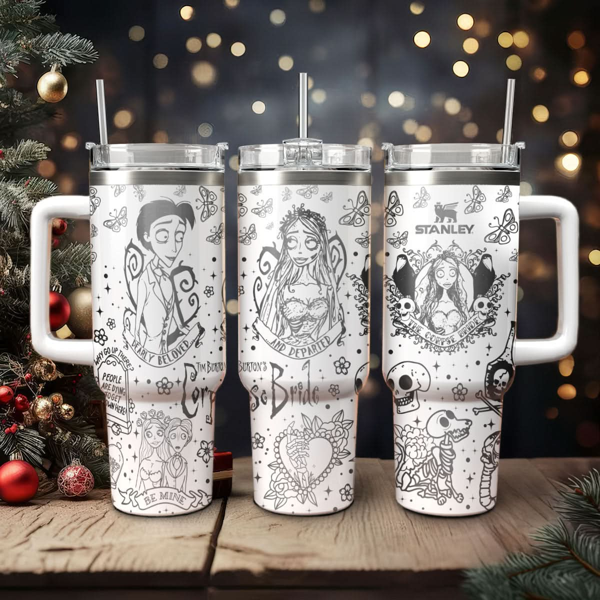 Couple Corpse Bride 40oz Tumbler - 409HLTLTB155