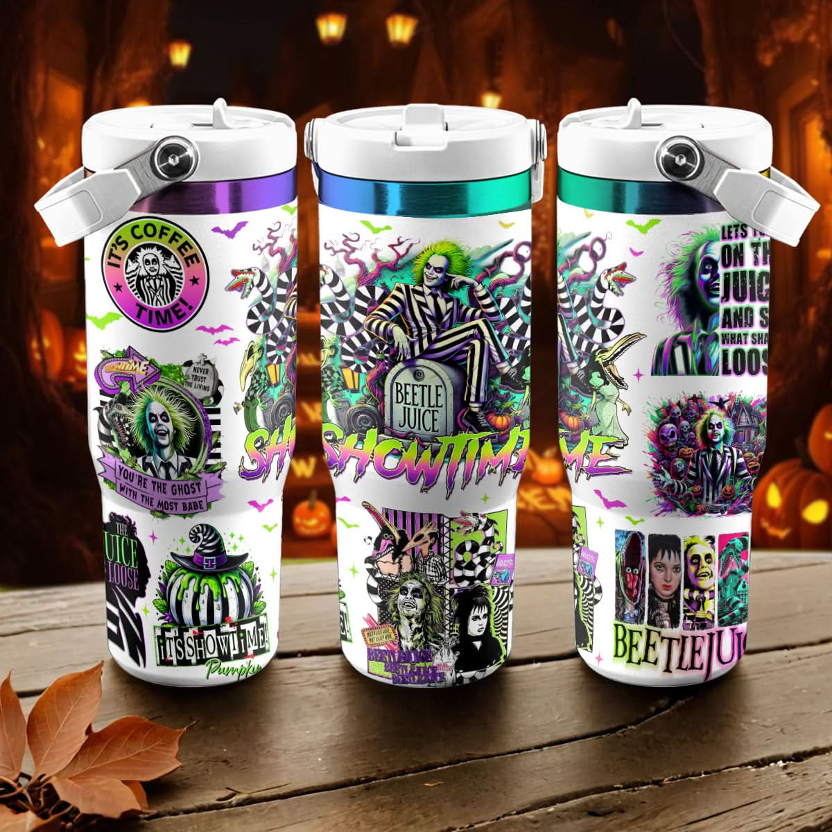 Beetlejuice Movies IceFlow 40oz Tumbler - 409HLTLTB173