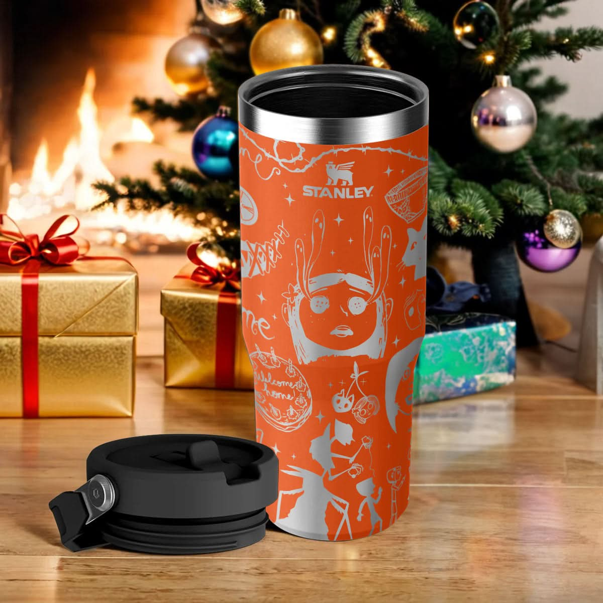 Custom Coraline Movies IceFlow 40oz Tumbler - 410HLTLTB003