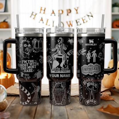 Beetlejuice Movies 40oz Custom Tumbler - 409HLTLTB175