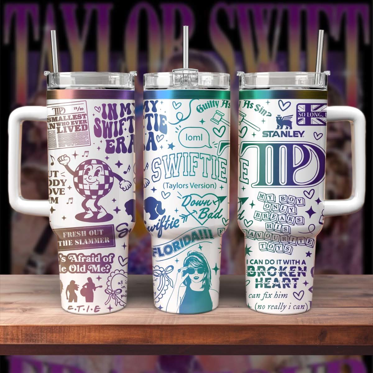 TS Engraved 40oz Tumbler 406TTTLTB131