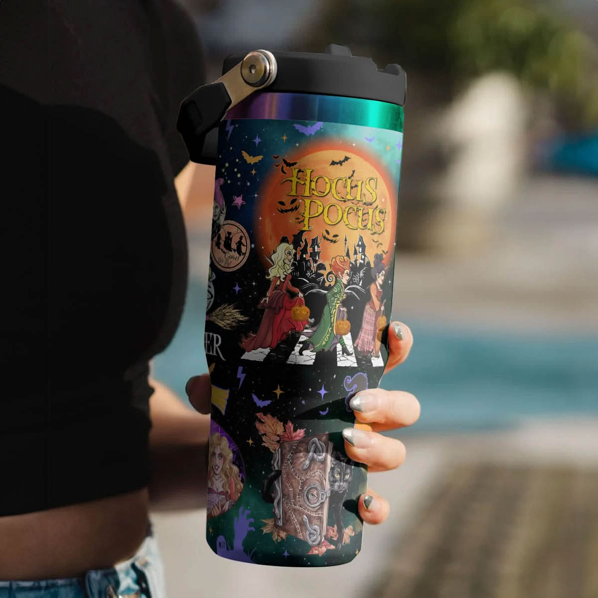 Hocus Pocus 40oz Custom IceFlow Tumbler - 409VTTLTB013