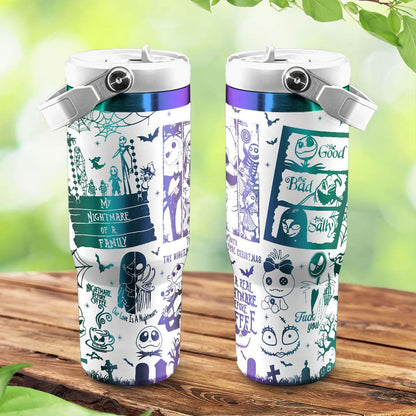 The Nightmare Of A Family IceFlow 40oz Tumbler - 408VTTLTB022