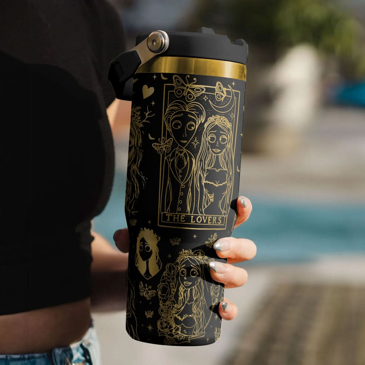 Corpse Bride IceFlow 40oz Tumbler - 409VTTLTB052