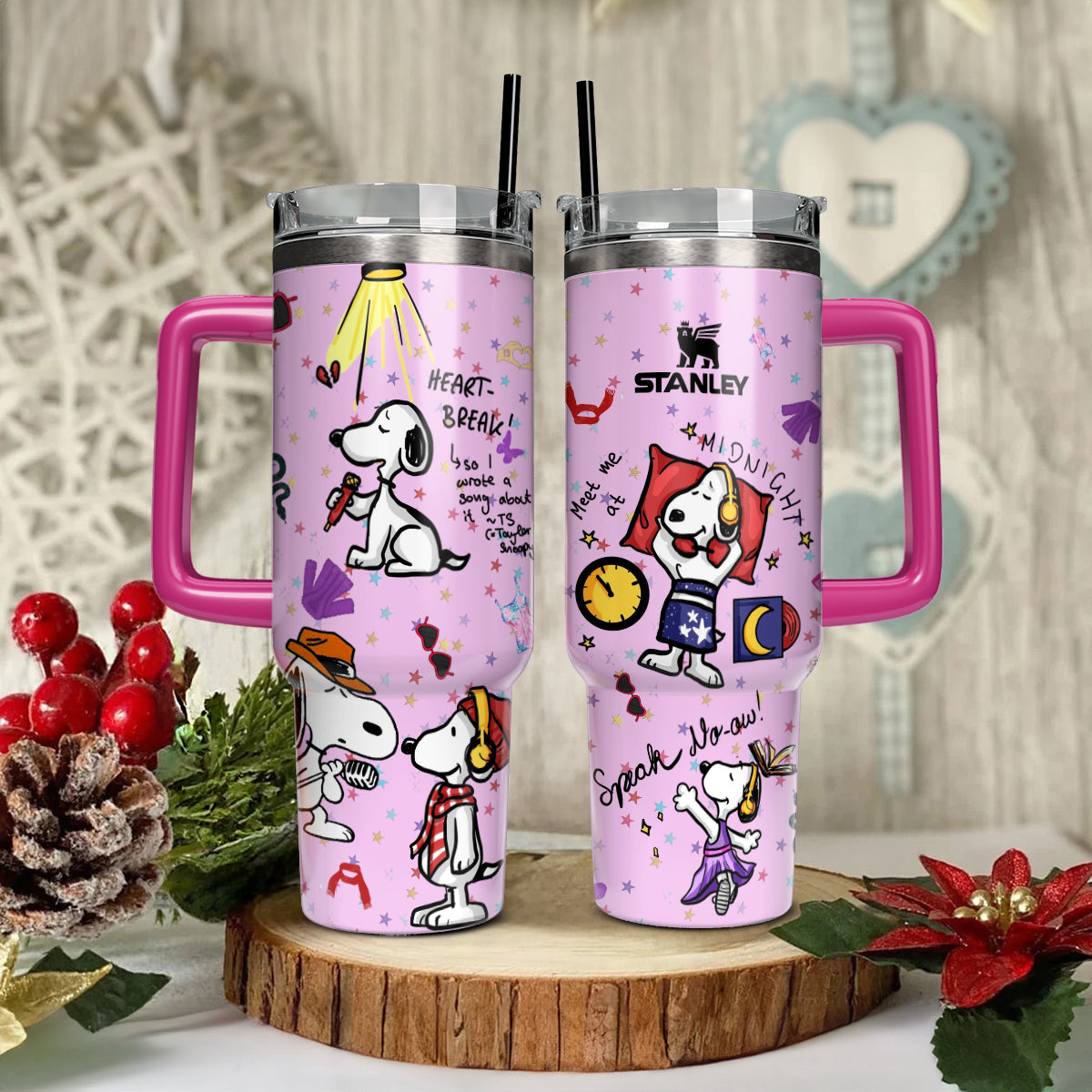 40oz Custom Peanuts TS Tumbler- 411TT-TB026