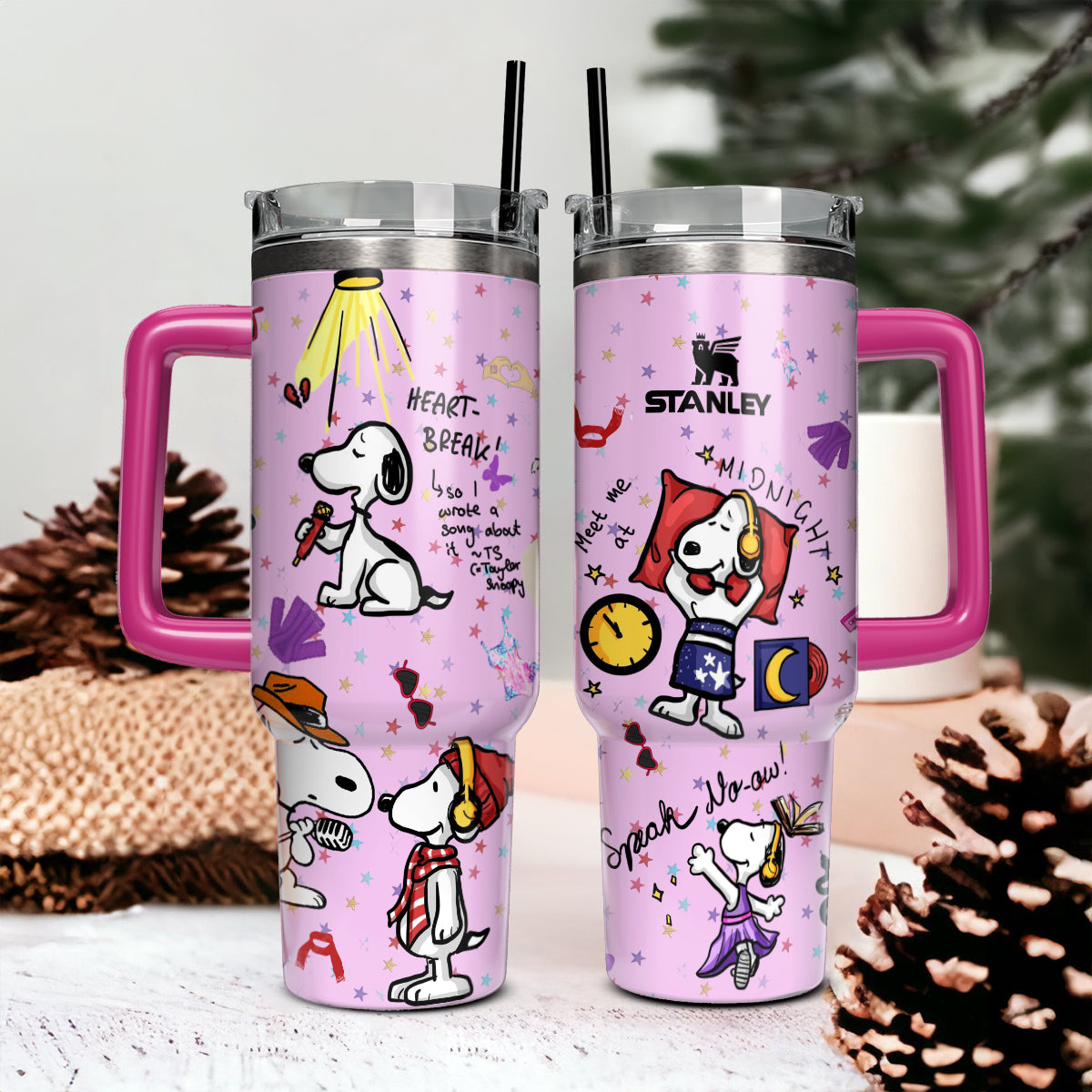 40oz Custom Peanuts TS Tumbler- 411TT-TB026