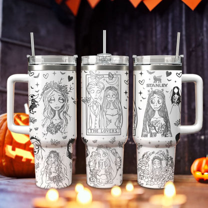 Corpse Bride 40oz Tumbler - 409VTTLTB052