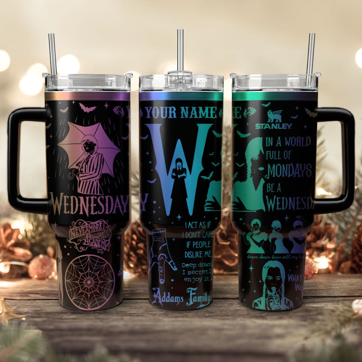 Addams Movies 40oz Tumbler - 409TTTLTB001