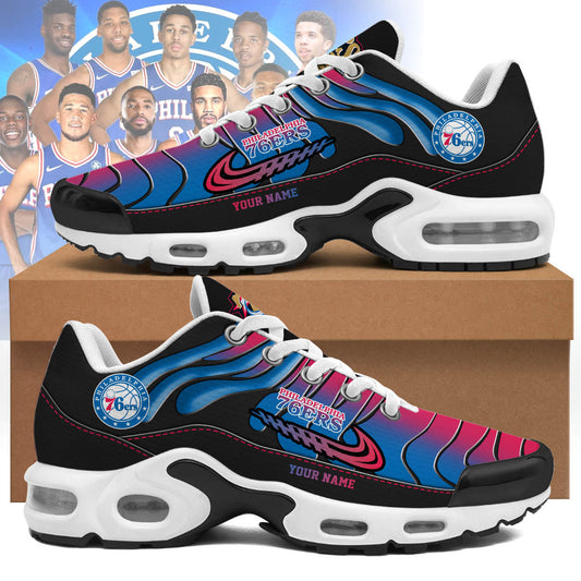 76ers Personalized Air Max Shoes