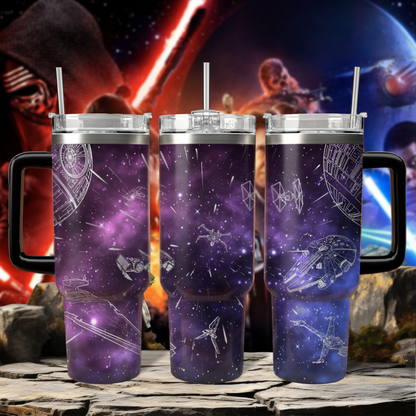 SW Galaxy 40oz Tumbler TLA24 - Gift For Fans