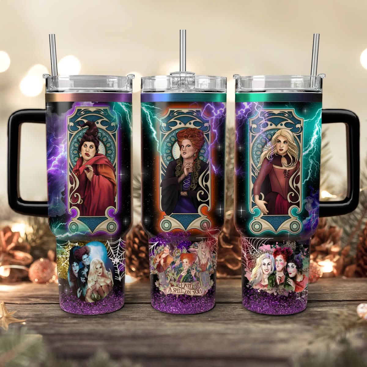 Hocus Pocus Sanderson Sisters 40oz Tumbler - 409VTTLTB008