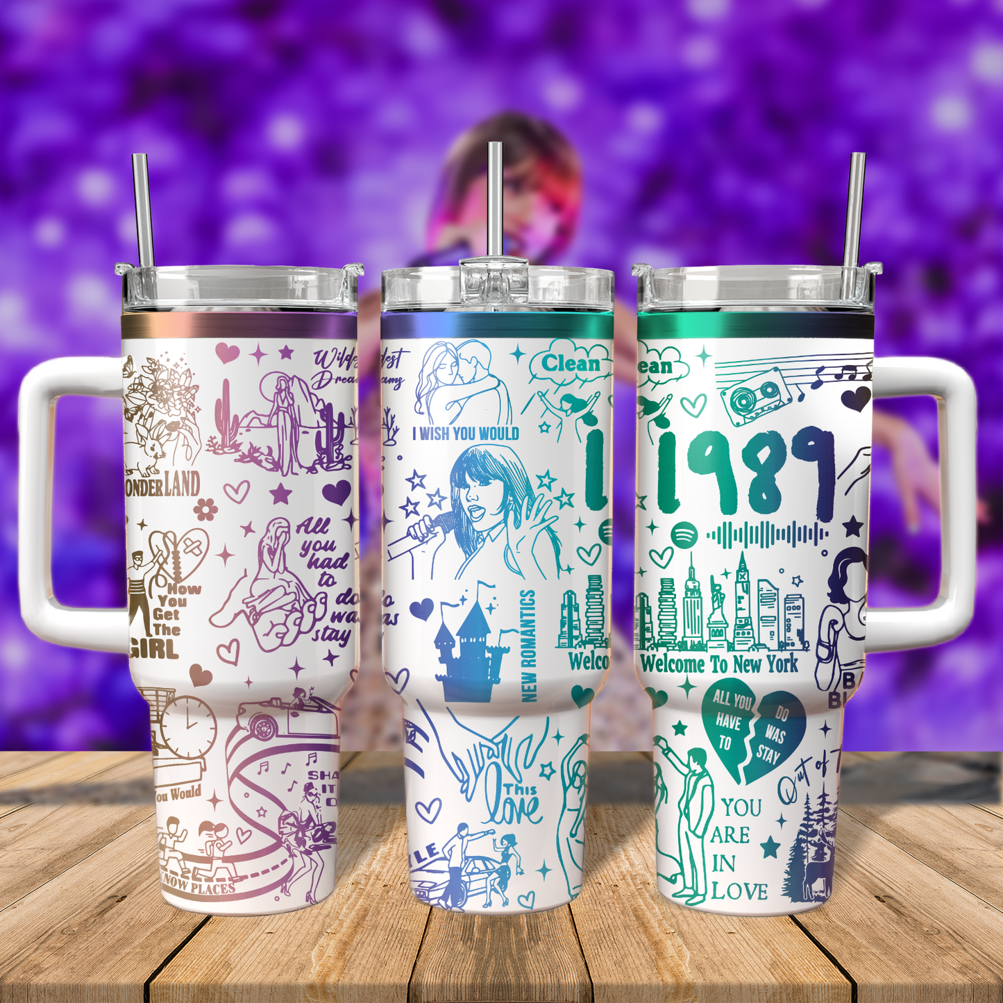 1989 (album) - 40oz Tumbler TLA64