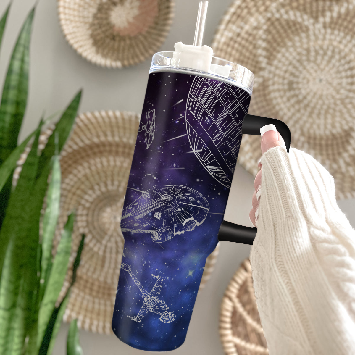 SW Galaxy 40oz Tumbler TLA24 - Gift For Fans