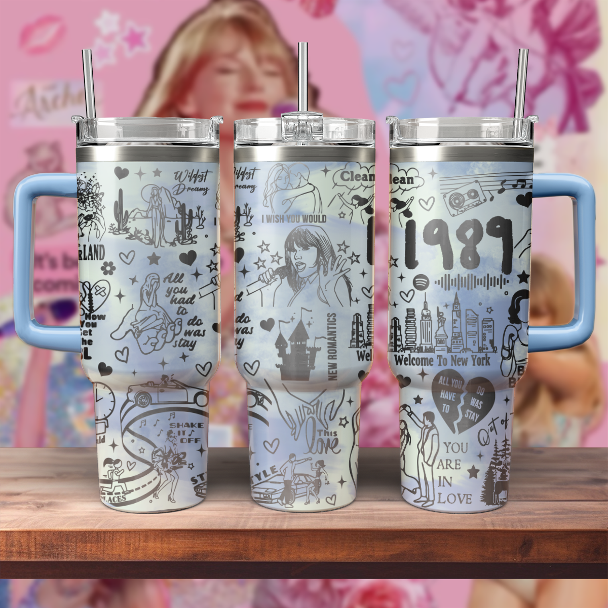 1989 (album) - 40oz Tumbler TLA64