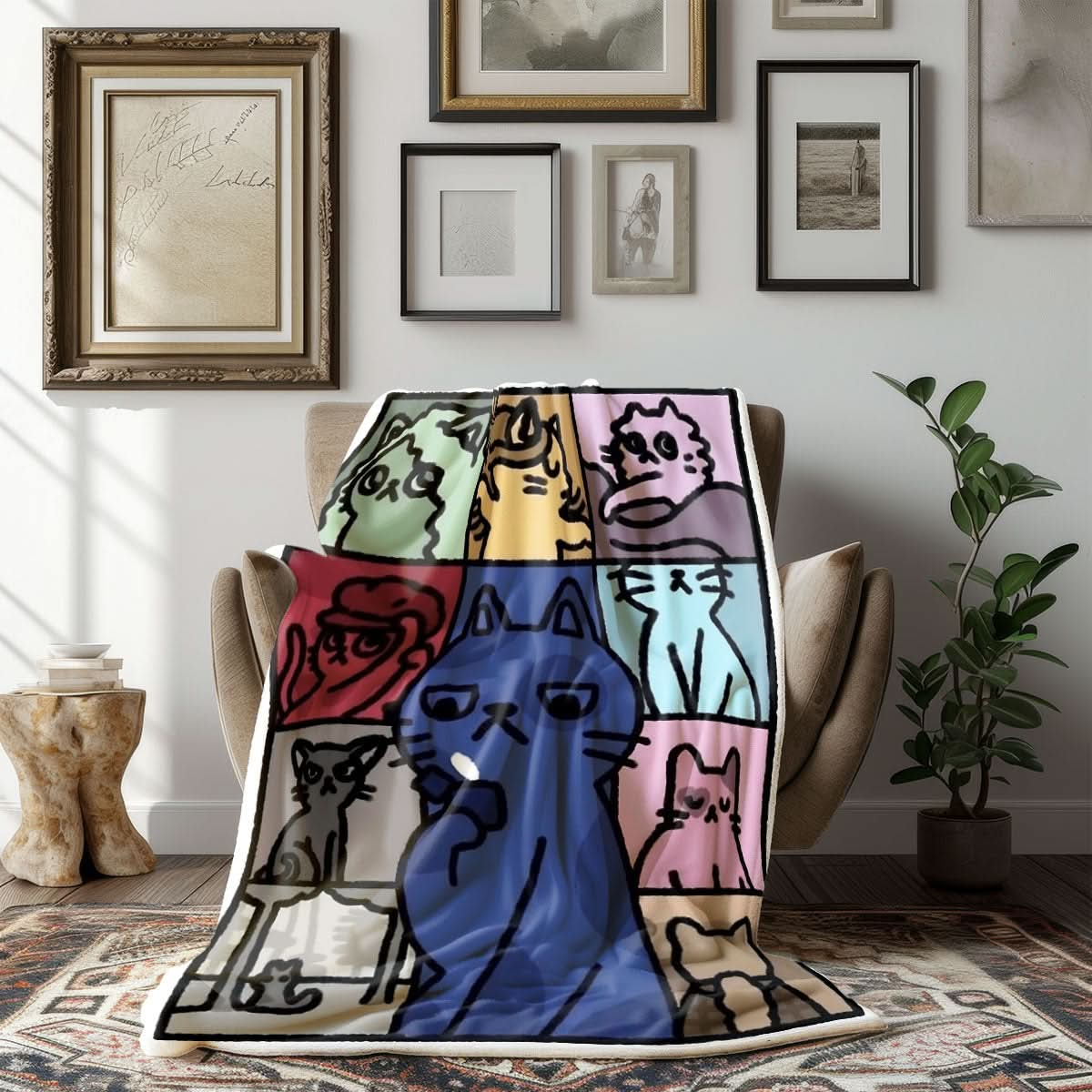 Karma is a cat Taylor Swift Blanket - 408VTTLBL009