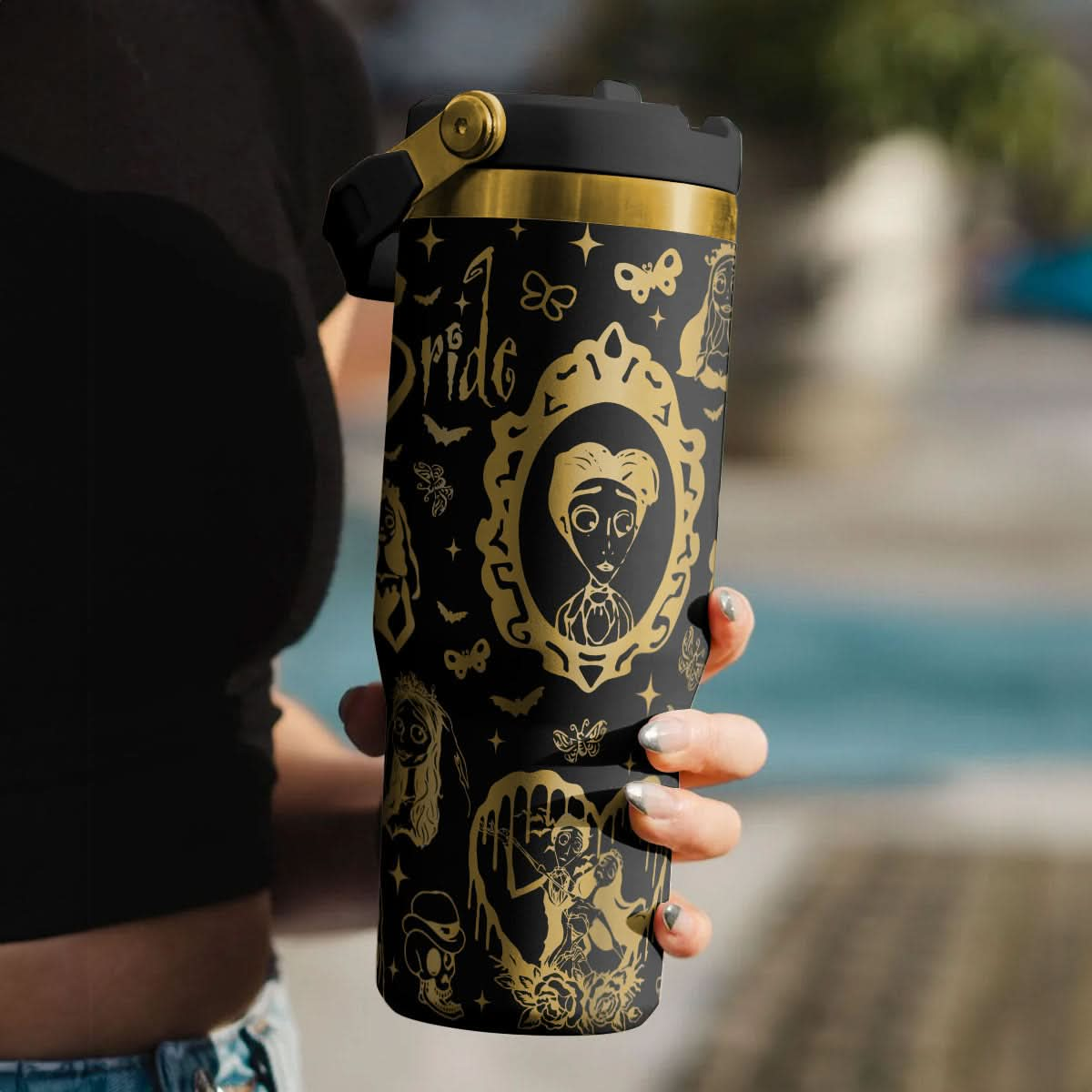 Corpse Bride IceFlow 40oz Tumbler - 409VTTLTB047