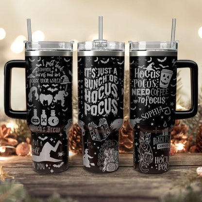 Custom Name Hocus Pocus 40oz Tumbler - 409VTTLTB003