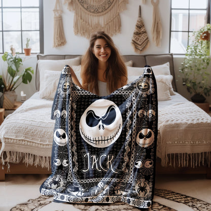 The Nightmare Before Christmas Blanket - 408VTTLBL026