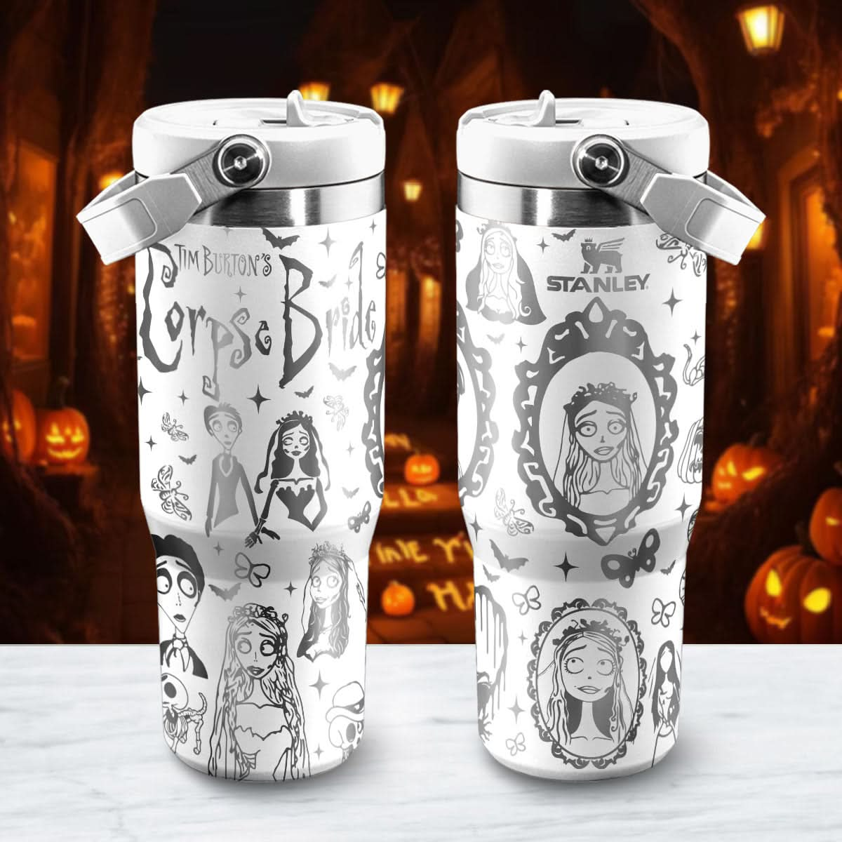 Corpse Bride IceFlow 40oz Tumbler - 409VTTLTB047