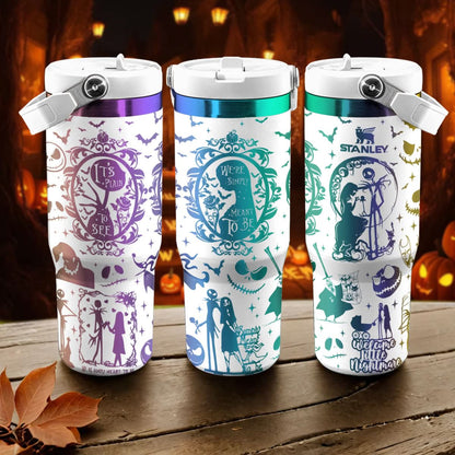 Jack & Sally IceFlow 40oz Tumbler - 408VTTLTB034