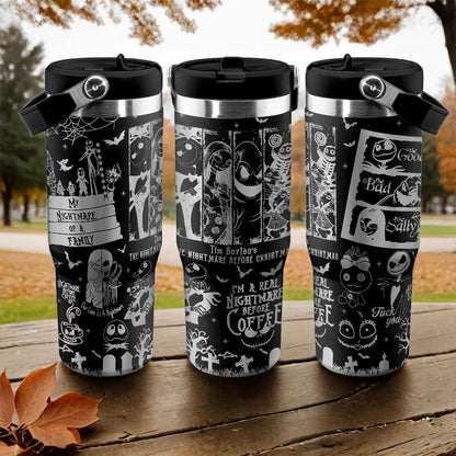 The Nightmare Of A Family IceFlow 40oz Tumbler - 408VTTLTB022