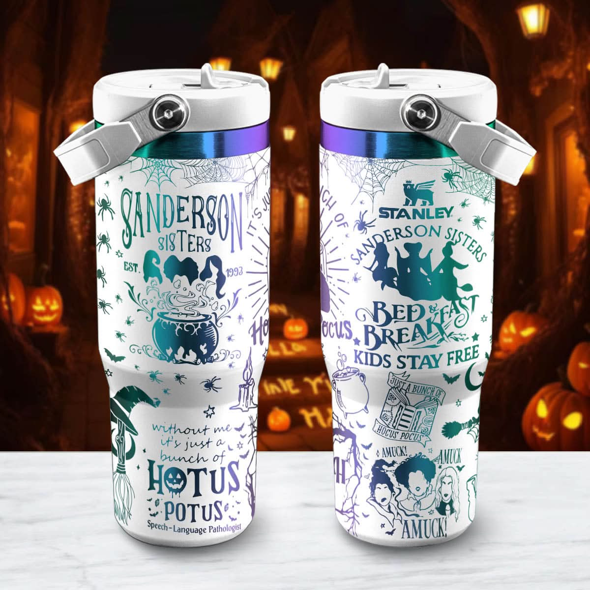 Sanderson Sisters IceFlow 40oz Tumbler - 409VTTLTB009