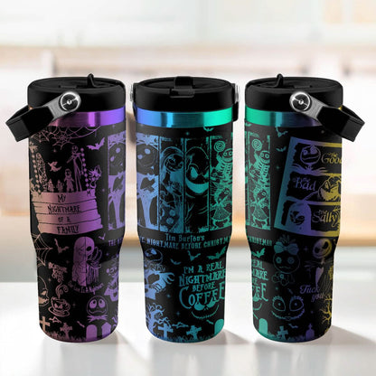 The Nightmare Of A Family IceFlow 40oz Tumbler - 408VTTLTB022