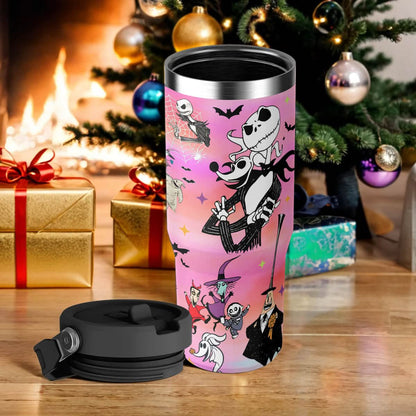 Nightmare Before Xmas, Jack Sally IceFlow 40oz Tumbler - 408HLTLTB0100