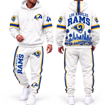LAR Streetwear Hoodie Pants Set - Printed V2