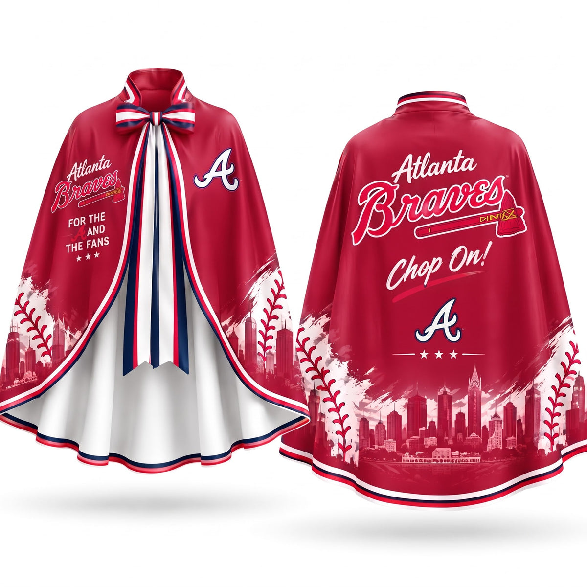 ATL Supporter Edition Strap Shawl Cape – Printed V4