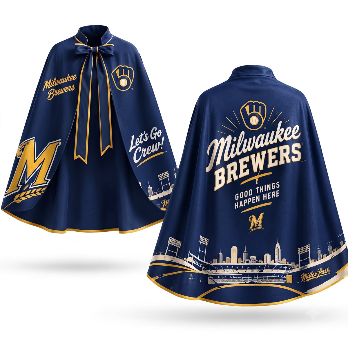 MIL Supporter Edition Strap Shawl Cape – Printed V2