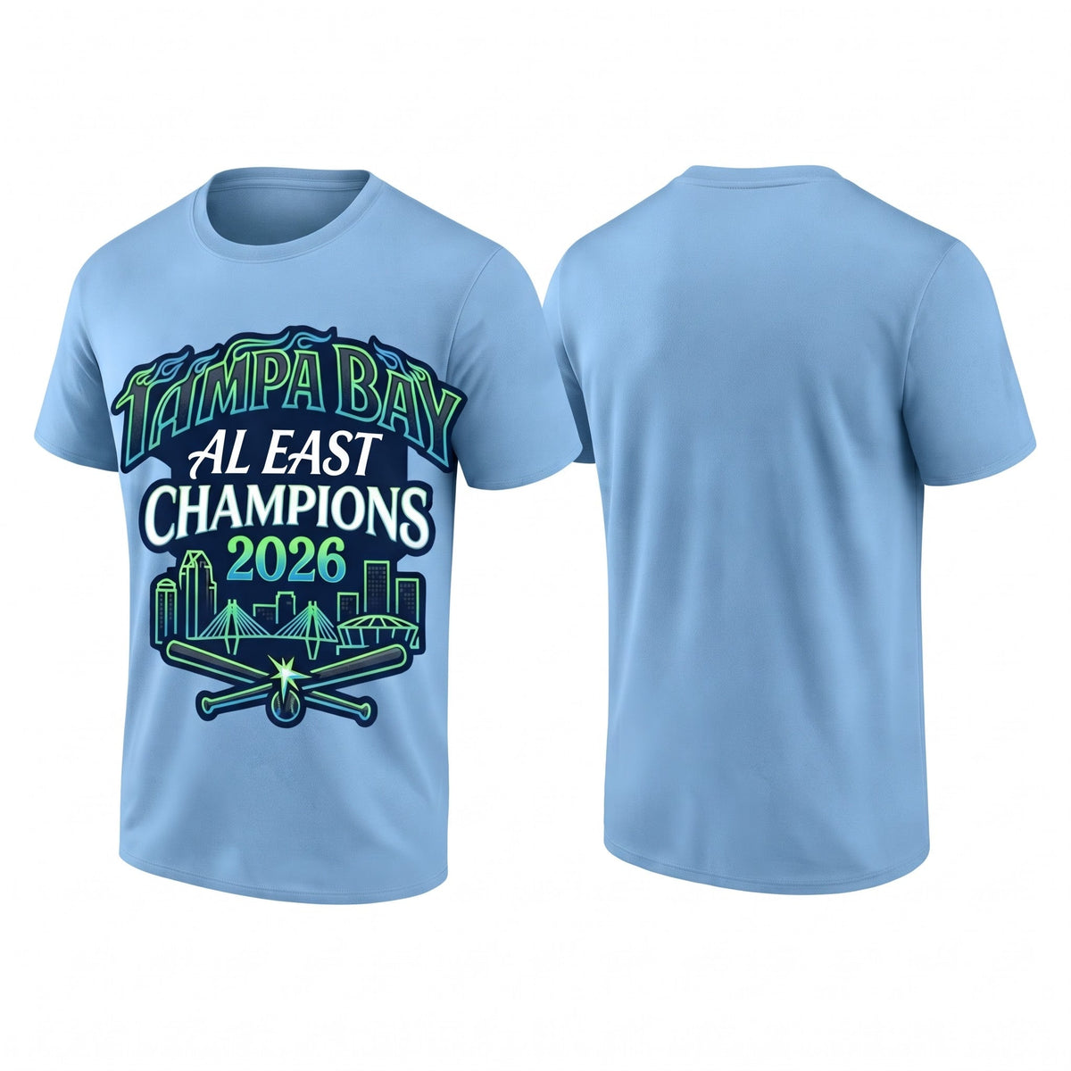 TBR 2026 AL East Champs One Side T-Shirt - Printed V2