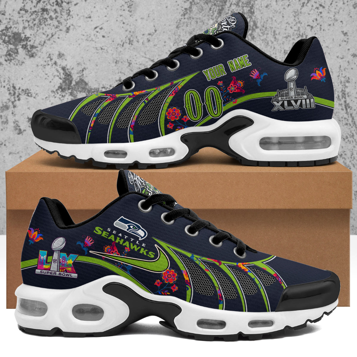 SEA Día de los Muertos Edition Custom Sport Shoes