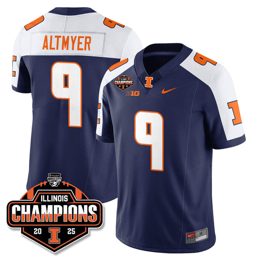 ILL Football 2025 Music City Bowl Champions Limited Jersey - All Stitched