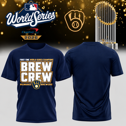 MIL World Series Champions One Side T-Shirt - Printed V28