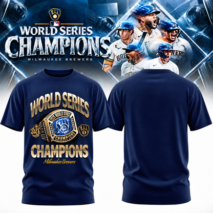 MIL World Series Champions One Side T-Shirt - Printed V23