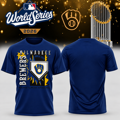 MIL World Series Champions One Side T-Shirt - Printed V41
