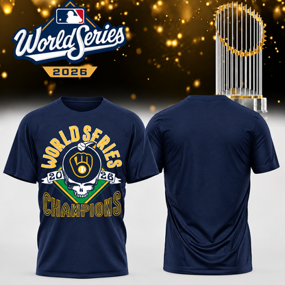 MIL World Series Champions Two Sides T-Shirt - Printed V30