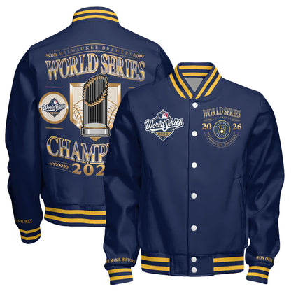 MIL 2026 WS Champions Limited Edition Varsity Jacket - Printed
