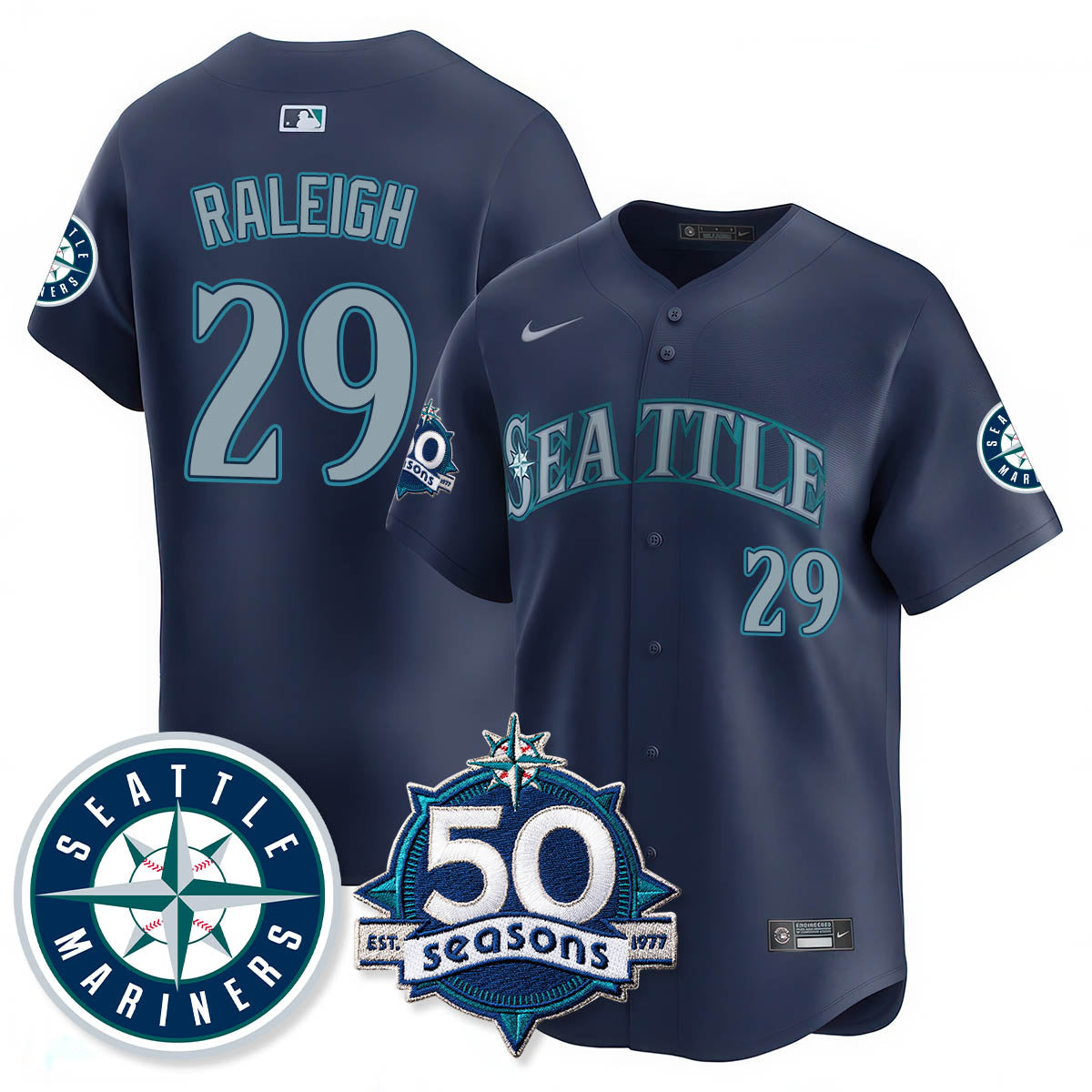 SEA Vapor Premier Limited Jersey - 50th Anniversary - All Stitched